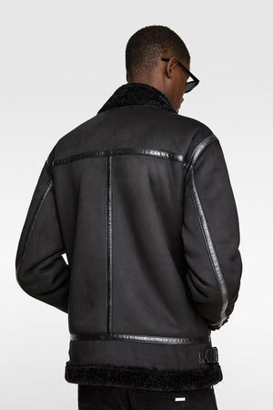 Suede Lapel Jacket – Soft Winter Coat with Casual Elegance in Solid Colors - MRC STORE