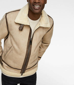 Suede Lapel Jacket – Soft Winter Coat with Casual Elegance in Solid Colors - MRC STORE