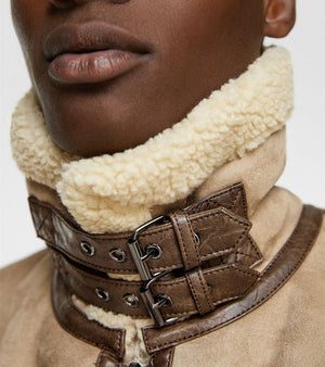 Suede Lapel Jacket – Soft Winter Coat with Casual Elegance in Solid Colors - MRC STORE
