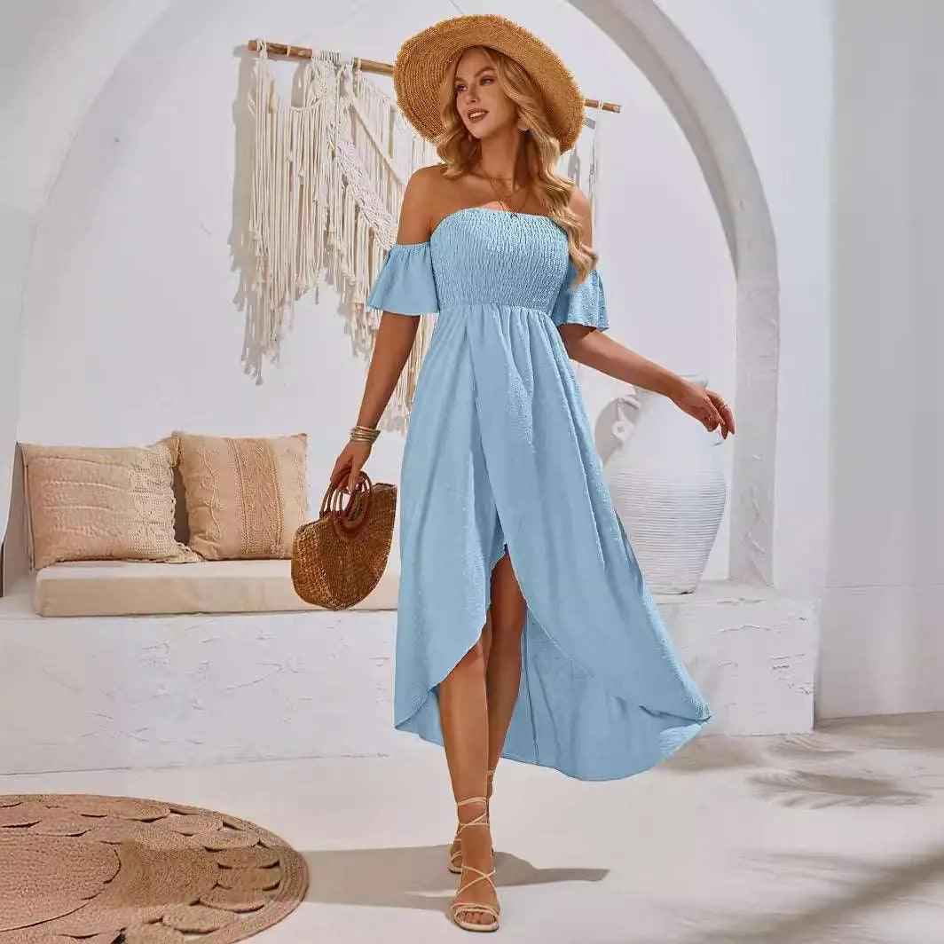 Summer Fashion Long Beach Dress - MRC STOREclothesMy StoreSummer Fashion Long Beach DressMRC STORECJLY205743611KPBlueL