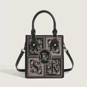 Trendy Early Autumn Embroidered Small Square Bag Fashion Essentials - MRC STOREAccessoriesMy StoreTrendy Early Autumn Embroidered Small Square Bag Fashion Essentials - MRC STOREMRC STORECJNS216906001AZBlack