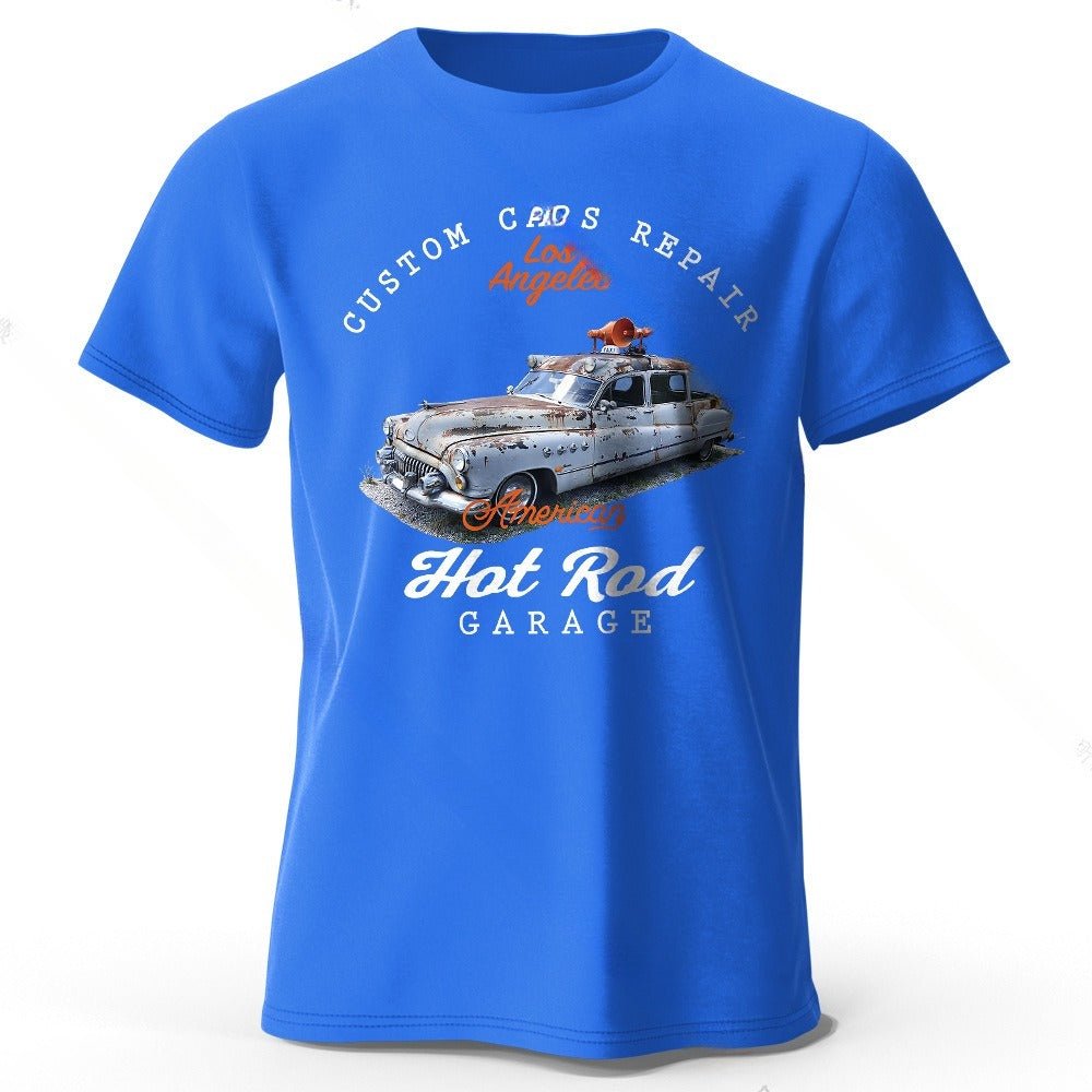 Unisex Car Club T-Shirt - Patch Print Casual - MRC STORET-ShirtsMy StoreUnisex Car Club T-Shirt - Patch Print Casual My Store 22.24MRC STORECJYH241293715OLBlueL