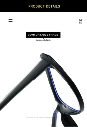 Unisex Cat Eye Glasses - Anti - Blue Retro Fit - MRC STOREAccessoriesMy StoreUnisex Cat Eye Glasses - Anti - Blue Retro Fit My Store MRC STORECJYD234950402BYTwo Leopard Print Middle BlackTransparent