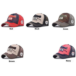 Unisex Cotton Cowboy Hat – Adjustable Dome Peaked Cap for All Seasons - MRC STORE