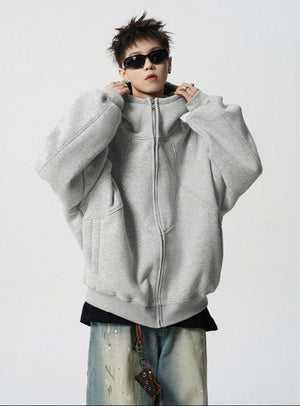 Unisex High Street Couple Sweater - MRC STORESweaters & HoodiesMRC StorePerson wearing a gray hoodie with sunglasses on a white backgroundMRC STORECJWY254535409IRBlack2XL