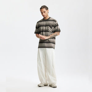 Unisex Striped T-Shirt - Loose Pocket Style - MRC STOREShortsMy StoreUnisex Striped T-Shirt - Loose Pocket Style My Store MRC STORECJYH233225702BYApricotL