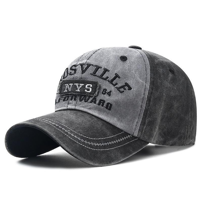 vintage cap Letter Embroidered Duckbill Cap – Stylish & Functional Headwear - MRC STORE