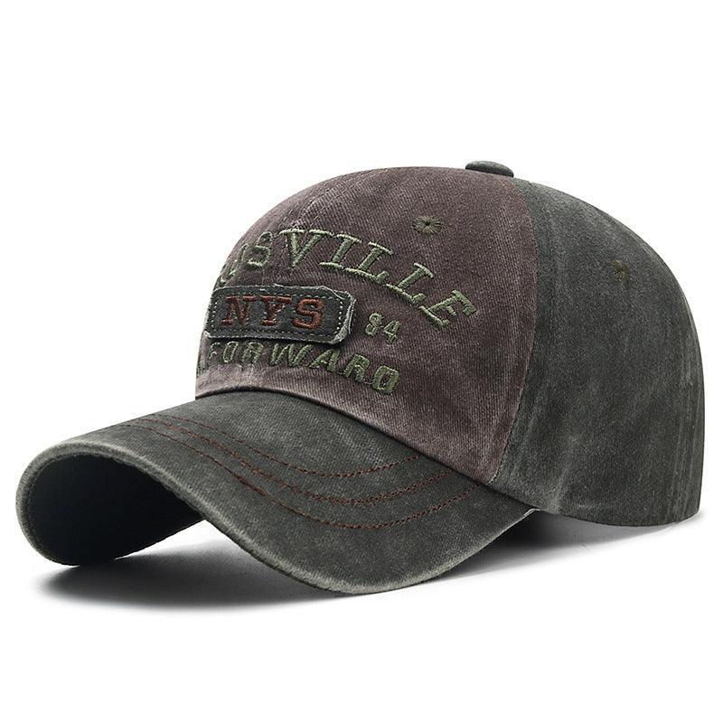vintage cap Letter Embroidered Duckbill Cap – Stylish & Functional Headwear - MRC STORE