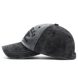 vintage cap Letter Embroidered Duckbill Cap – Stylish & Functional Headwear - MRC STORE