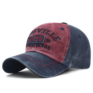 vintage cap Letter Embroidered Duckbill Cap – Stylish & Functional Headwear - MRC STORE