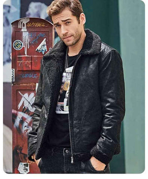 Vintage Casual American Leather Jacket - MRC STOREJacketsMy StoreVintage Casual American Leather JacketMRC STORECJPK177365113MNBlack2XL