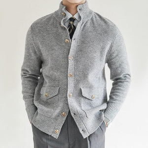 Vintage Stand Collar Warm Casual Top – Stylish and Comfortable - MRC STORE