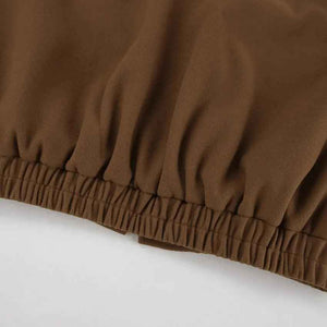 Vintage Woolen Stand Collar Coat - MRC STORETopMy StoreVintage Woolen Stand Collar CoatMRC STORECJQB210715703CXBrownL