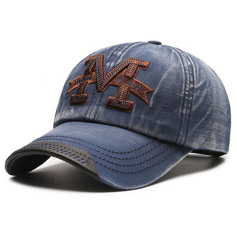 Washed Denim Baseball Cap – Street Style for Couples - MRC STOREAccessoriesMy StoreWashed Denim Baseball Cap – Street Style for Couples - MRC STOREMRC STORECJBQ210562202BYBlueAdjustable