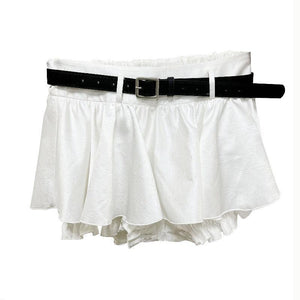 White Ruffled Short Skirt – Flouncy Design - MRC STOREbottomMy StoreWhite Versatile Ruffled Short Summer Skirt - Flouncy Anti - Exposure Design - MRC STOREMRC STORECJQZ220292003CXWhiteL