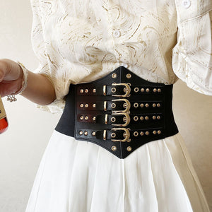 Wide Belt Punk Hip Hop Decorative Belt – Nightclub Accessories - MRC STOREAccessoriesMy StoreWide Belt Punk Hip Hop Decorative Belt – Nightclub Accessories My Store 43.01MRC STORECJYD211835501AZGold M