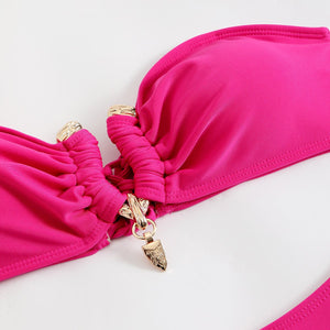 Women’s Bikini Three - Piece - Backless Swimsuit - MRC STOREbikini setMy StoreWomen’s Bikini Three - Piece - Backless Swimsuit My Store MRC STORECJYJ242436911KPPinkL