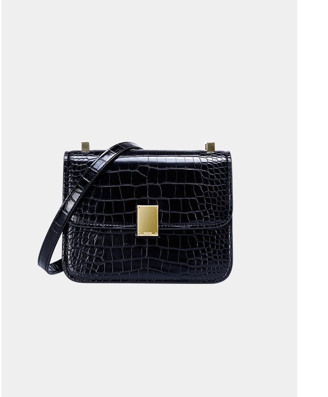 Women’s Crocodile Pattern Tofu Bag - MRC STOREAccessoriesMy StoreWomen’s Crocodile Pattern Tofu Bag My Store 200.00MRC STORECJNS139144602BYBlack trumpet