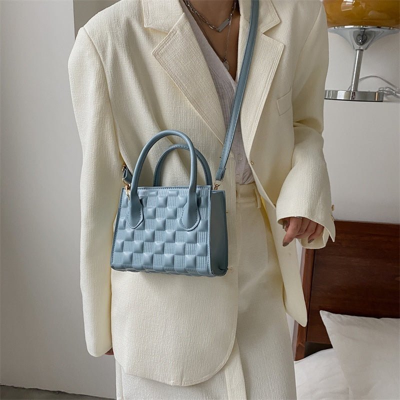 Women’s Crossbody Bag - Retro Square Checkered - MRC STOREAccessoriesMy StoreWomen’s Crossbody Bag - Retro Square Checkered My Store MRC STORECJNS235563605EVBlack