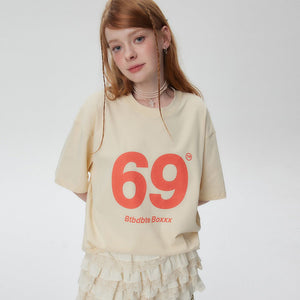 Women’s Digital 69 T-Shirt - Street Fashion Loose - MRC STORET-ShirtsMy StoreWomen’s Digital 69 T-Shirt - Street Fashion Loose My Store MRC STORECJYH206160802BYApricotL