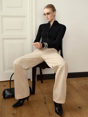 Women’s Double Zipper Thermal Cardigan - MRC STOREJacketsMy StoreWomen’s Double Zipper Thermal Cardigan My Store MRC STORECJMY249044903CXWhiteL