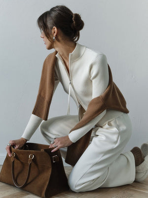 Women’s Double Zipper Thermal Cardigan - MRC STOREJacketsMy StoreWomen’s Double Zipper Thermal Cardigan My Store MRC STORECJMY249044903CXWhiteL