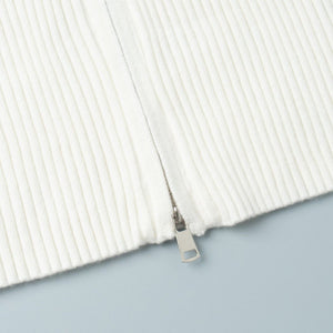 Women’s Double Zipper Thermal Cardigan - MRC STOREJacketsMy StoreWomen’s Double Zipper Thermal Cardigan My Store MRC STORECJMY249044903CXWhiteL