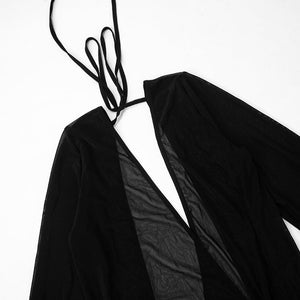 Women's Dress - Black Mesh Mini High Waist - MRC STOREDressMy StoreWomen's Dress - Black Mesh Mini High WaistMRC STORECJLY228807003CXBlackL