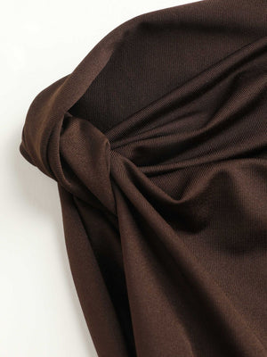 Women’s Fashion Suit - Sleeveless Long Skirt Set - MRC STOREsetMy StoreWomen’s Fashion Suit - Sleeveless Long Skirt Set My Store MRC STORECJYD238238805EVDark BrownL