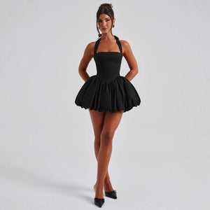 Women’s Halter Puffy Dress – Lace - Up, High Waist - MRC STOREDressMy StoreWomen's Halter Lace Up Puffy Dress – High Waist Sleeveless Elegant Evening Dress - MRC STOREMRC STORECJLY227427203CXBlackL