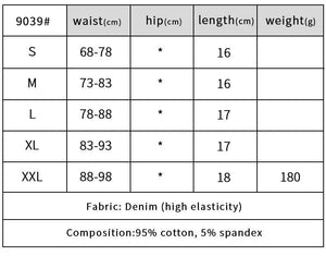 Women’s High Waist Raw Hem Denim Shorts – Light Blue, Stretchy & Stylish - MRC STORE