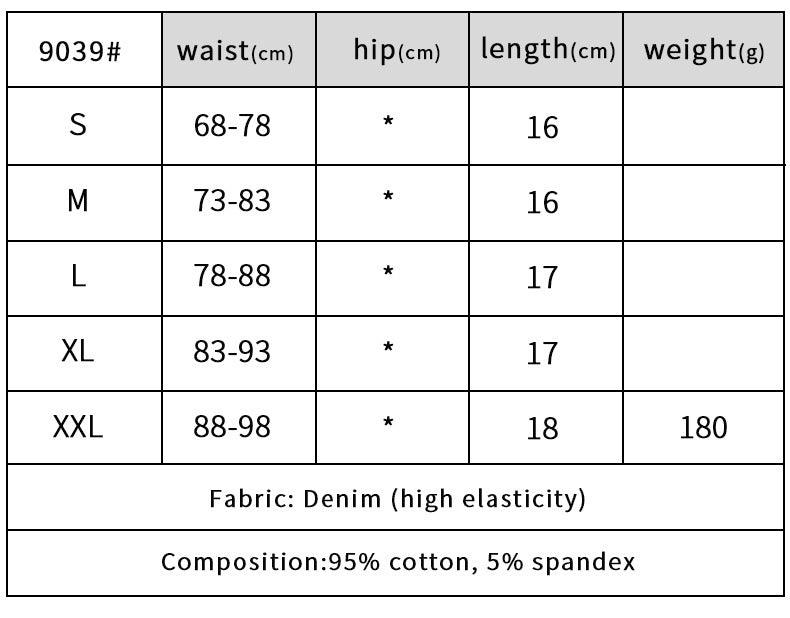 Women’s High Waist Raw Hem Denim Shorts – Light Blue, Stretchy & Stylish - MRC STORE