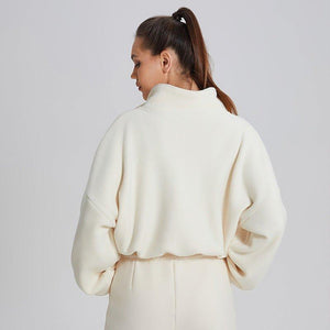 Women's Warm Sports Sweatshirt – Thick, Loose Fit Lapel Casual Winter Top - MRC STORESweaters & HoodiesMy StoreWomen's Warm Sports Sweatshirt – Thick, Loose Fit Lapel Casual Winter Top - MRC STOREMRC STORECJYD223424215OLGrape PurpleL