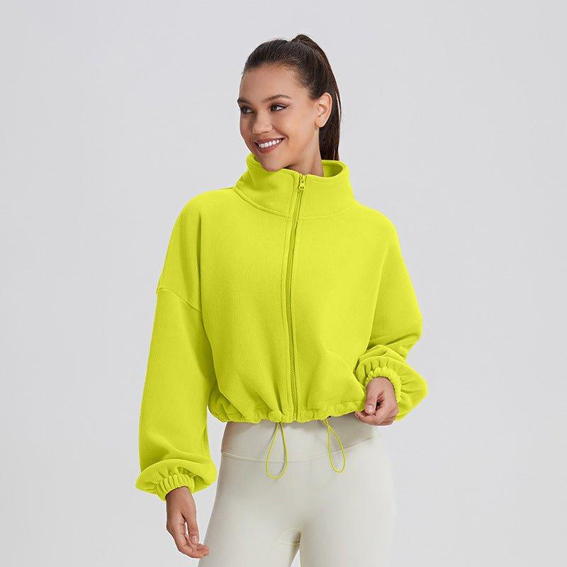 Women's Warm Sports Sweatshirt – Thick, Loose Fit Lapel Casual Winter Top - MRC STORESweaters & HoodiesMy StoreWomen's Warm Sports Sweatshirt – Thick, Loose Fit Lapel Casual Winter Top - MRC STOREMRC STORECJYD223424218RILemon YellowL