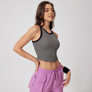 Women’s Yoga Vest - Quick - Drying Sports Bra - MRC STOREyoga clothesMy StoreWomen’s Yoga Vest - Quick - Drying Sports Bra My Store 26.05MRC STORECJWX234999811KPCocoa Black StripeL