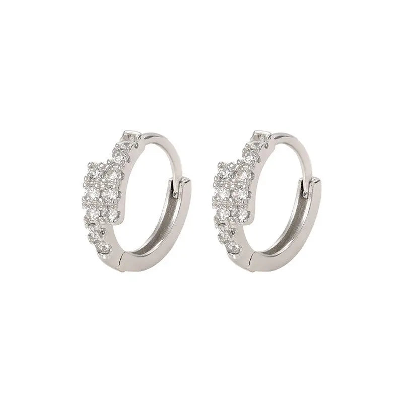 Light Luxury Small Diamond Ear Clips My Store 