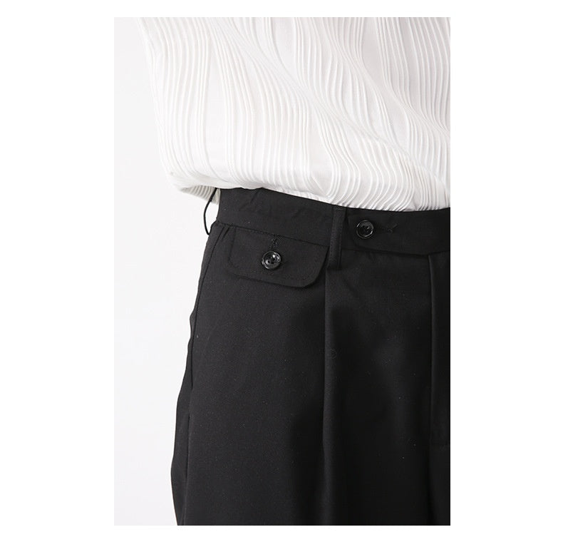 Men’s Casual Suit Pants - Retro Straight Fit My Store 