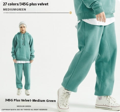 Men’s Velvet Sweatpants - Ankle Banded Pants My Store  52.14