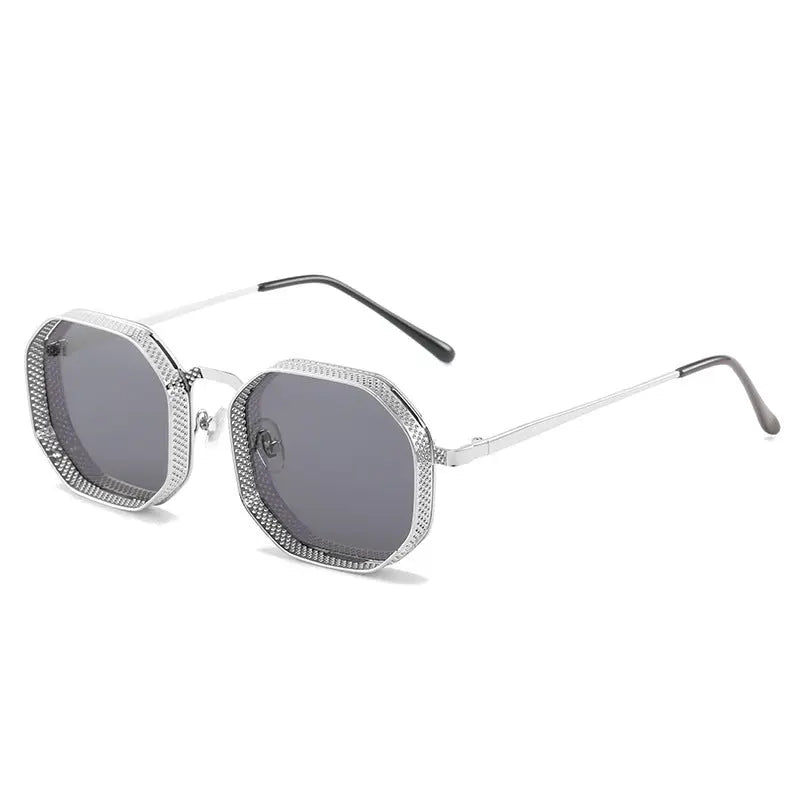 Stylish Metal Box Sunglasses for Men and Women My Store  22.26