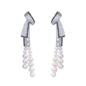 Elegant Tassel Pearl Earrings My Store  47.49