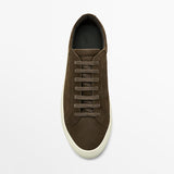 Lace-Up Leather Casual Sneakers MRC STORE  90.00