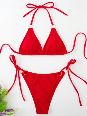 Women’s Bikini Set - Side Tie Thong Swimsuit My Store  25.92