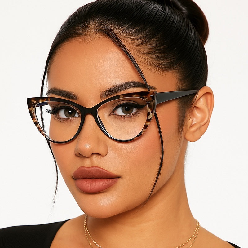 Unisex Cat Eye Glasses - Anti-Blue Retro Fit My Store 