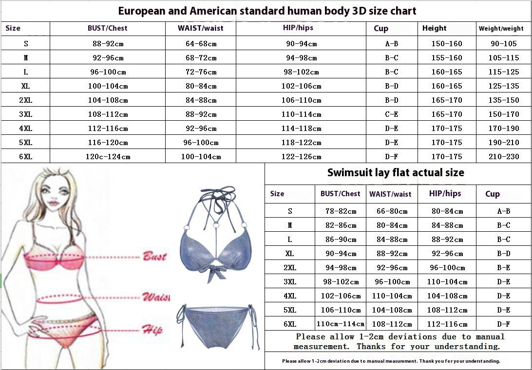 Women’s Color Matching Lace-Up Triangle Bikini Swimsuit My Store 