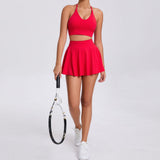 Women’s Tennis Suit - Breathable Bra Skirt Set My Store  38.28