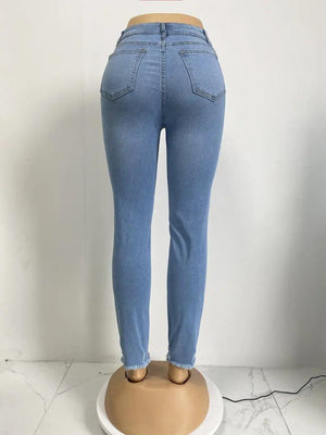 High Waist Slimming Jeans - MRC STORE