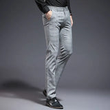 Slim Fit Plaid Pants My Store  37.41