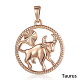 Twelve Zodiac Alloy Pendants My Store  9.49