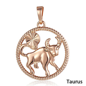 Twelve Zodiac Alloy Pendants My Store  9.49