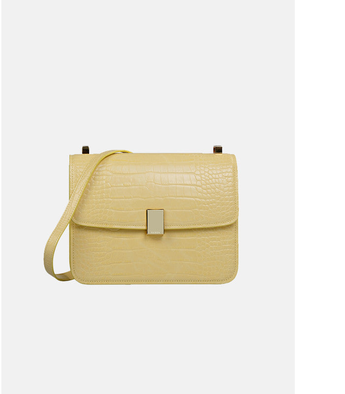 Women’s Crocodile Pattern Tofu Bag My Store  200.00